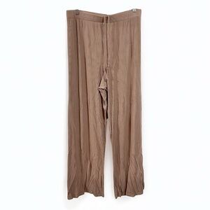 Skims Clasual Drawstring Lounge Pants Rose Clay Size Large Excellent Condition